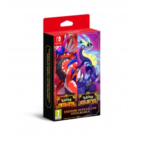 POKEMON SCARLATTO E VIOLETTO - EDIZIONE DUPLICE CON STEELBOOK - NINTENDO SWITCH