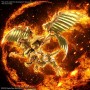 Figure rise amplified egyptian god the winged dragon of ra