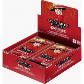 One Piece OP-13 Card Game - Carrying on His Will - Display da 24 Bustine - ENG