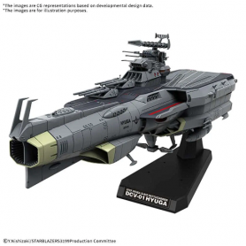 Yamato 3199 Efcf Hyuga Class Battlecarrier Dcv-01 Hyuga 1/1000