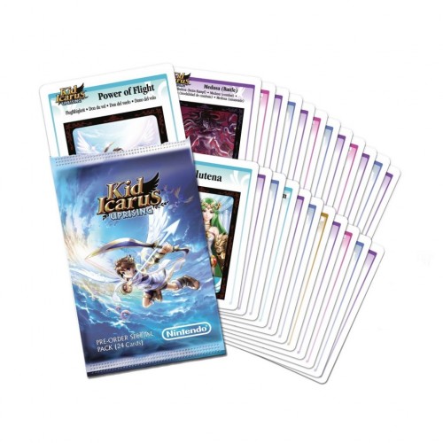 Kid Icarus Pre order special pack 24 cards - carte